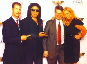 Phill With Gene Simmons and Shannon Tweed Phill Grove Hippie Hollow Homes